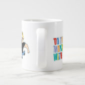 Johnny Bravo - Tu den Affen mit mir! Jumbo-Tasse (Rückseite)