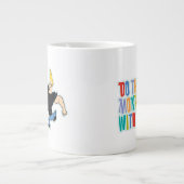 Johnny Bravo - Tu den Affen mit mir! Jumbo-Tasse (Vorderseite)