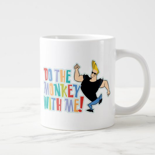 Johnny Bravo - Tu den Affen mit mir! Jumbo-Tasse (Rechts)
