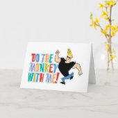Johnny Bravo - Tu den Affen mit mir! Karte (Gelbe Blume)