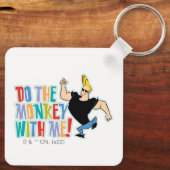 Johnny Bravo - Tu den Affen mit mir! Schlüsselanhänger (Rückseite)