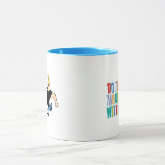 Johnny Bravo - Tu den Affen mit mir! Tasse (Zentrum)