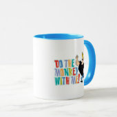 Johnny Bravo - Tu den Affen mit mir! Tasse (VorderseiteRechts)