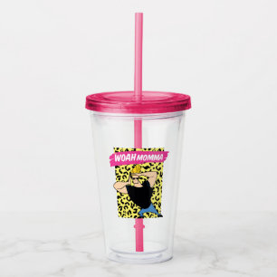 Johnny Bravo - Woah Momma Acryltrinkbecher
