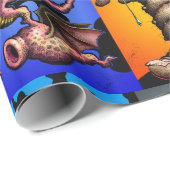 Johnny 'buntes Toons "kriecht" Geschenk-Verpackung Geschenkpapier (Rolleneckpunkt)