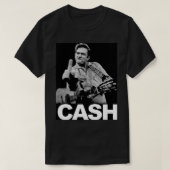 Johnny Cash Art Board Print T-Shirt (Design vorne)