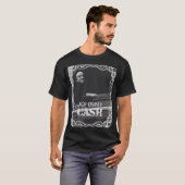 Johnny Cash fährt mit den Rails T-Shirt (Vorne ganz)