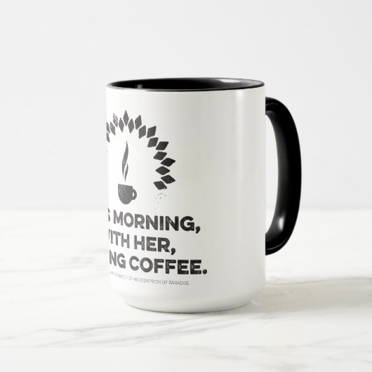 Johnny Cash"Paradies-" Kaffee-Tasse Tasse (VorderseiteRechts)