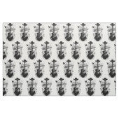 Johnny Cash Stoff (Fat Quarter (45,7 x 55,9 cm))