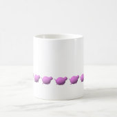 Johnny, der Schwein-Tasse isst Kaffeetasse (Mittel)