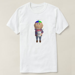 Johnny, der ZuckerT-Shirt isst T-Shirt