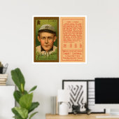 Johnny Evers Cubs Baseball 1911 Poster (Heimbüro)