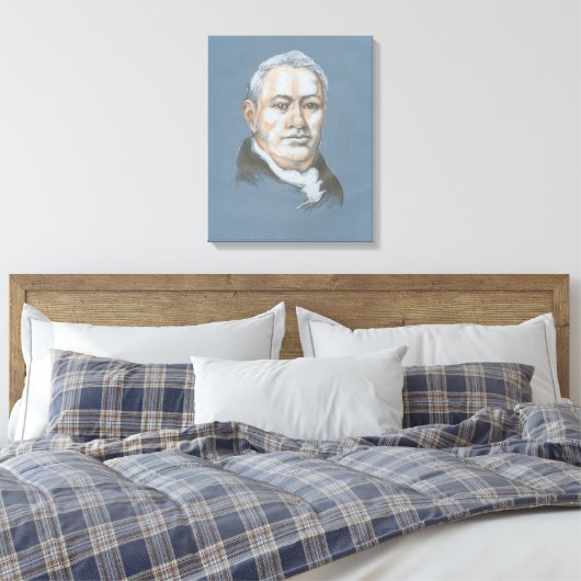 Johnny F Leinwanddruck (Insitu (Schlafzimmer))