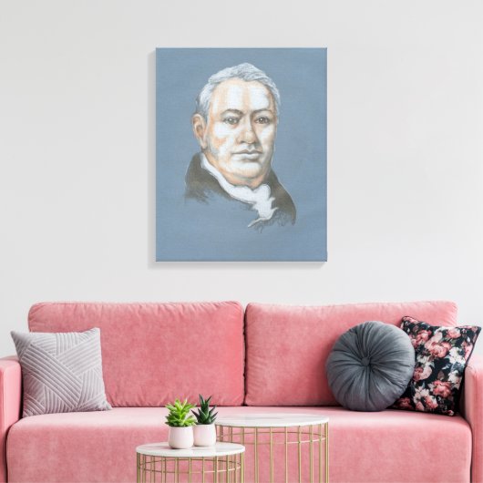 Johnny F Leinwanddruck (Insitu (Wohnzimmer))