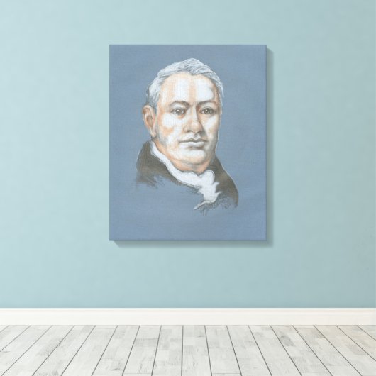 Johnny F Leinwanddruck (Insitu (Holzboden))