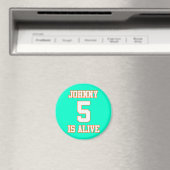 Johnny Five lebt Magnet (In Situ (Geschirrspüler))