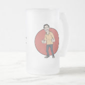 Johnny GP-Kollektor-Schale Mattglas Bierglas (VorderseiteRechts)