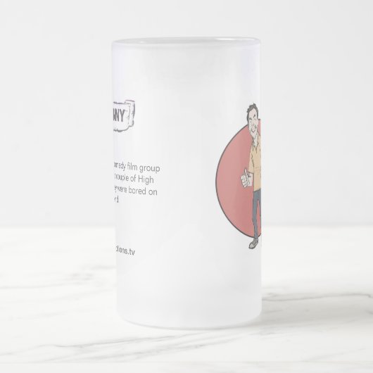 Johnny GP-Kollektor-Schale Mattglas Bierglas (Mittel)