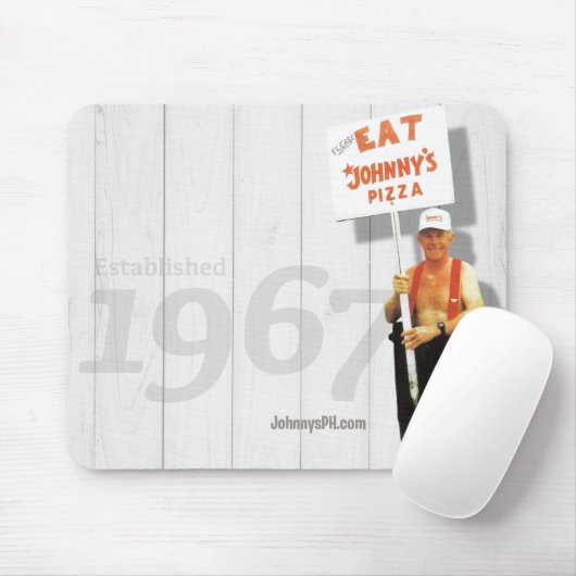 Johnny Huntsman Barrel Mousepad (Mit Mouse)