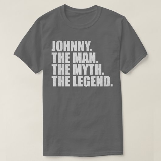 Johnny Johnny Name mit Namen T-Shirt (Design vorne)