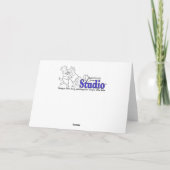 Johnny-Jump-Ups-Blank-Notecard Dankeskarte (Rückseite)