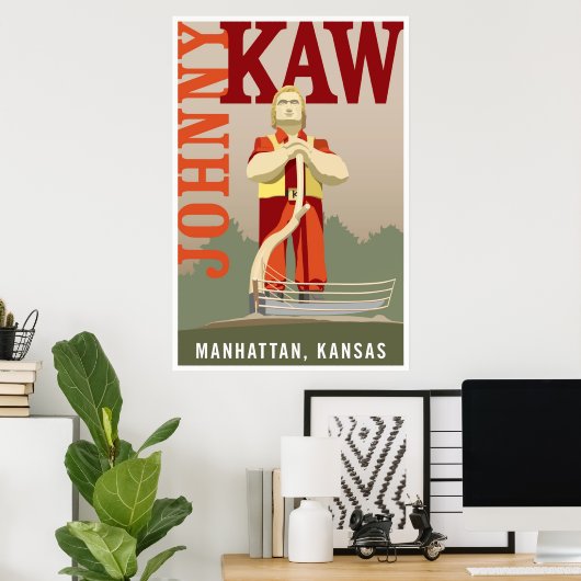 Johnny Kaw Poster (Heimbüro)