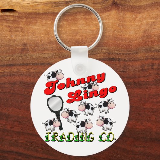 Johnny Lingo Trading Co. Schlüsselanhänger (Vorderseite)