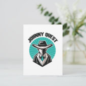 Johnny Quest Begleitkarte (Stehend Vorderseite)