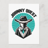 Johnny Quest Einladungspostkarte (Vorderseite)