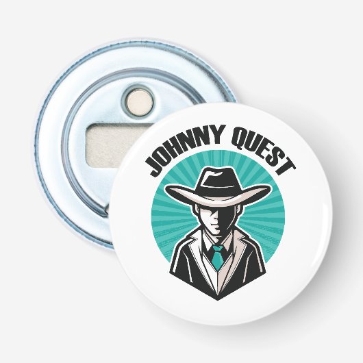 Johnny Quest Flaschenöffner (Vorderseite)