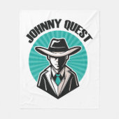 Johnny Quest Fleecedecke (Vorderseite)