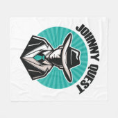 Johnny Quest Fleecedecke (Vorderseite (Horizontal))
