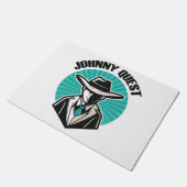 Johnny Quest Fußmatte (Schrägansicht)