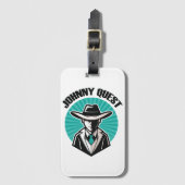 Johnny Quest Gepäckanhänger (Vorderseite Vertikal)