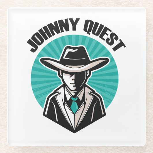 Johnny Quest Glasuntersetzer (Vorderseite)