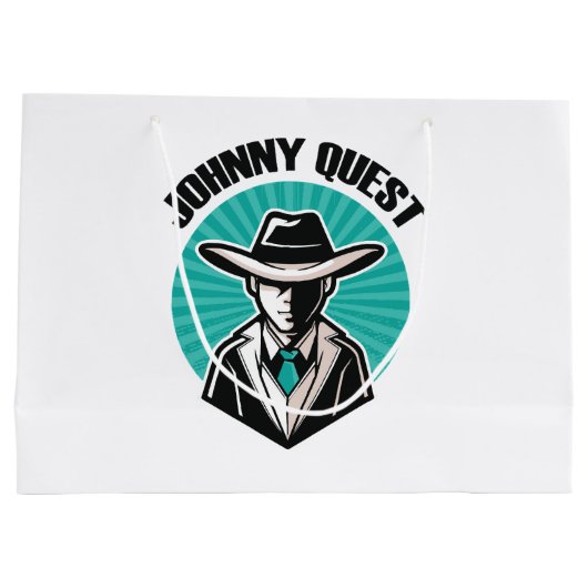 Johnny Quest Große Geschenktüte (Rückseite)