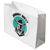 Johnny Quest Große Geschenktüte (Rückseite Schrägansicht)