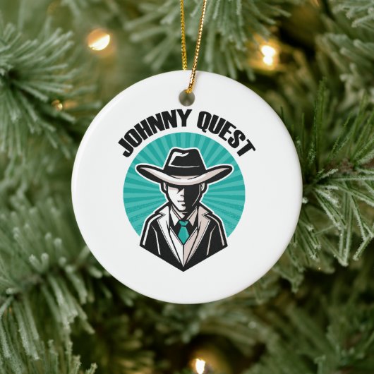 Johnny Quest Keramik Ornament (Baum)
