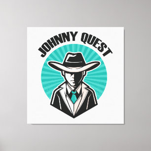 Johnny Quest Leinwanddruck