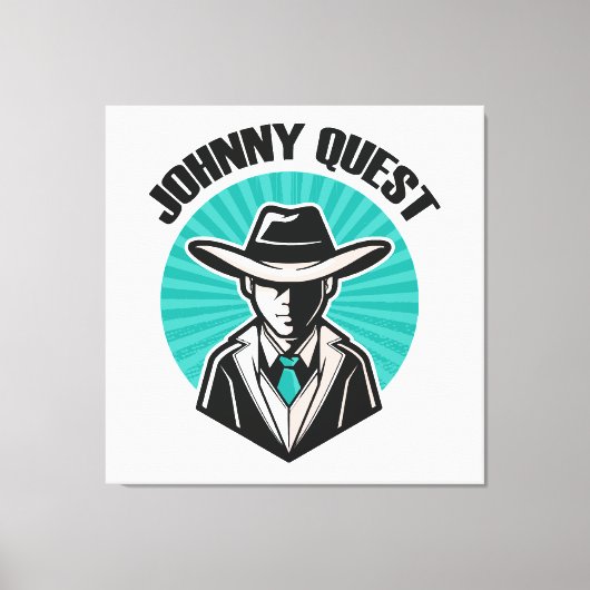Johnny Quest Leinwanddruck (Vorderseite)