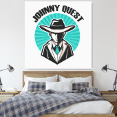 Johnny Quest Leinwanddruck (Insitu (Schlafzimmer))