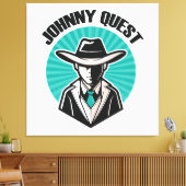 Johnny Quest Leinwanddruck (Insitu (Wohnzimmer))