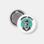 Johnny Quest Magnet (Vorderseite/Rückseite)