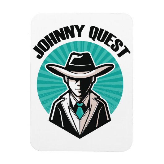 Johnny Quest Magnet (Vertikal)