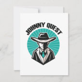 Johnny Quest Mitteilungskarte (Vorderseite)