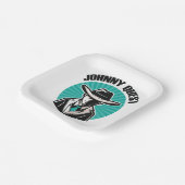 Johnny Quest Pappteller (Gewinkelt)