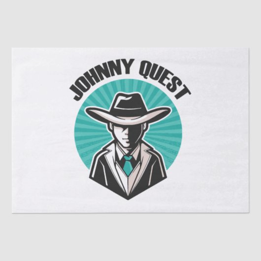 Johnny Quest Seidenpapier (Vorderseite)