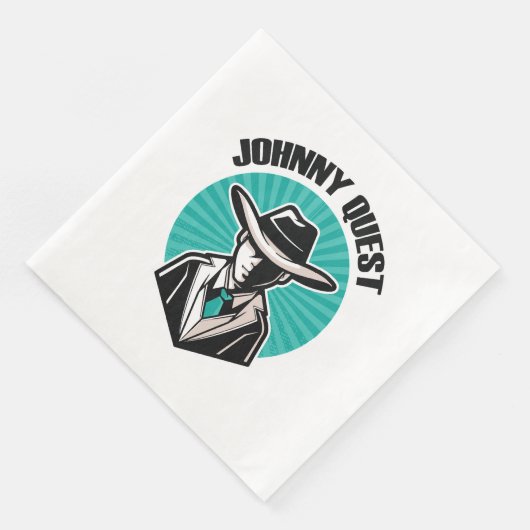 Johnny Quest Serviette (Ecke)