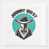 Johnny Quest Serviette (Vorderseite)