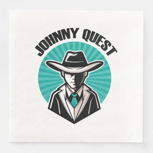 Johnny Quest Serviette (Vorderseite)